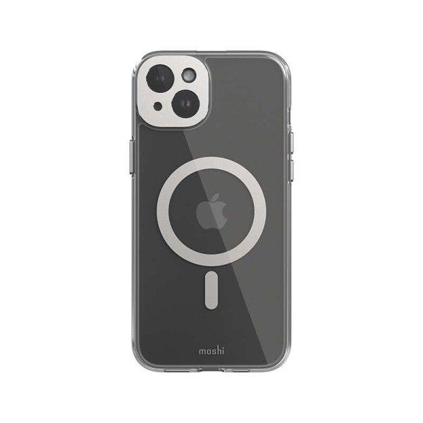 Moshi iGlaze MagSafe - telefontok iPhone 15 Plus (Luna Silver)