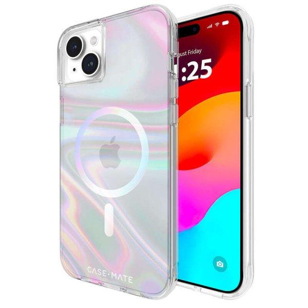 Case-Mate Soap Bubble MagSafe - iPhone 15 Plus telefontok (Iridescent)