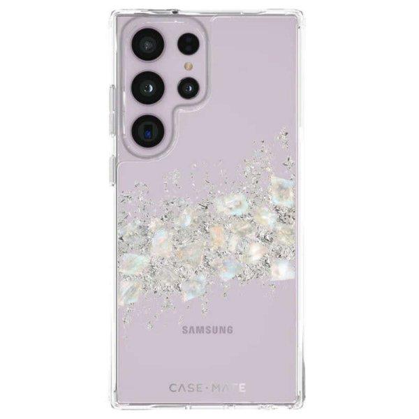 Case-Mate Karat - telefontok Samsung Galaxy S23 Ultra decorated with mother of
pearl (A Touch of Pearl)