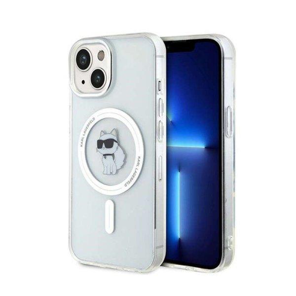 Karl Lagerfeld IML Choupette MagSafe - telefontok iPhone 15 (Transparent)