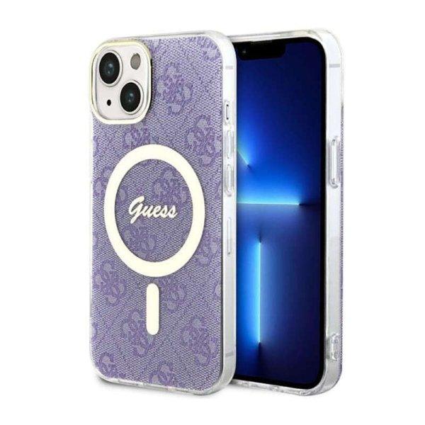 Guess 4G MagSafe - telefontok iPhone 14 (Purple)