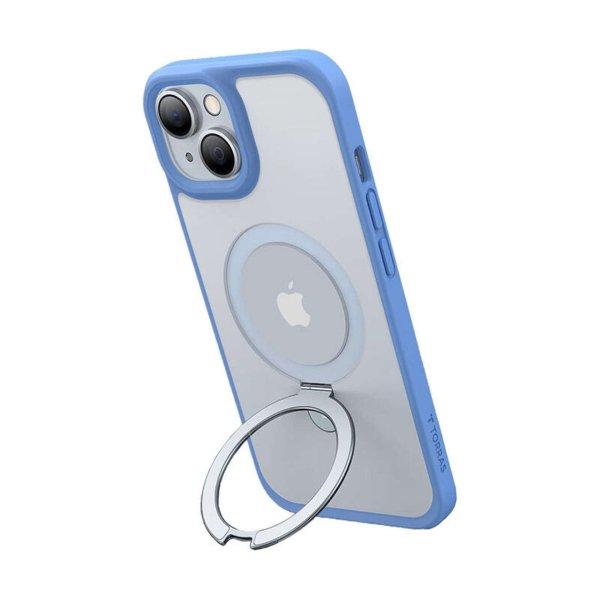 Torras telefontok Ostad Matte iPhone 15-höz tengerkék (X00FX0847)