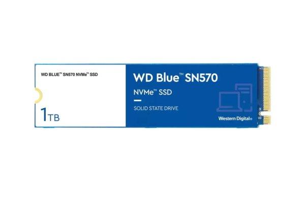 Western Digital Blue 1TB SN570 NVMe™ M.2 PCIe Gen3 x4 belső SSD