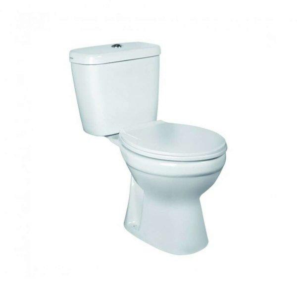 C-CLEAR monoblokkos WC alsó kifolyással - kétkamrás lehúzó rendszerrel 6/3
L
