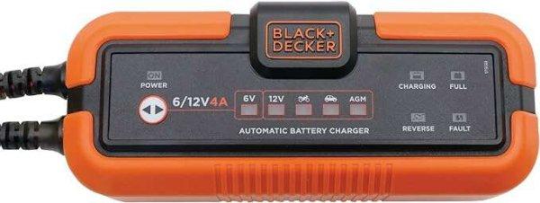  Black & Decker Akkumulátor töltő Smart 4,0A 6/12V IP65