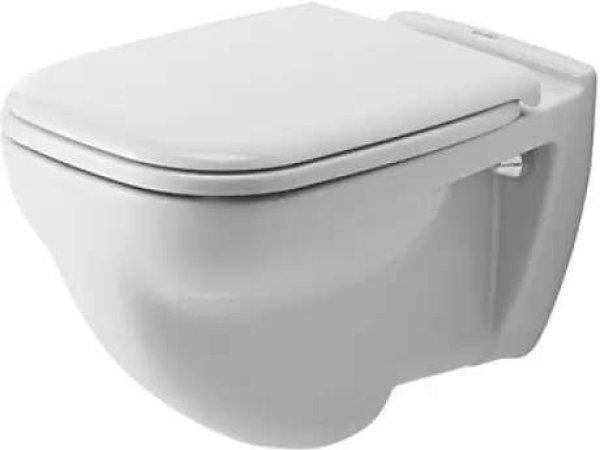 D-Code Fali WC, 540mm, fehér lapos öbl