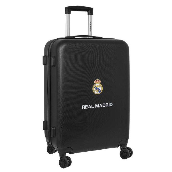 Real Madrid bőrönd nagy, 26L, 40x26x63cm, fekete