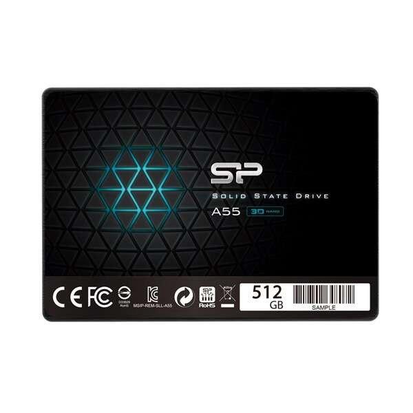 Silicon Power SSD, 512GB A55 2,5