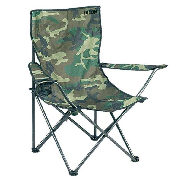 Jaxon folding chair with arms 50x47x40/80cm 2,2kg 16mm