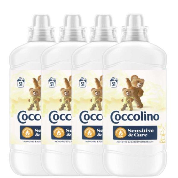 Coccolino Sensitive Almond Öblítő koncentrátum 204 mosás 4x1275ml