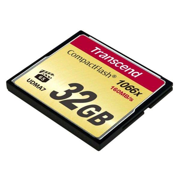 Transcend 1000x CompactFlash 32GB MLC memóriakártya
