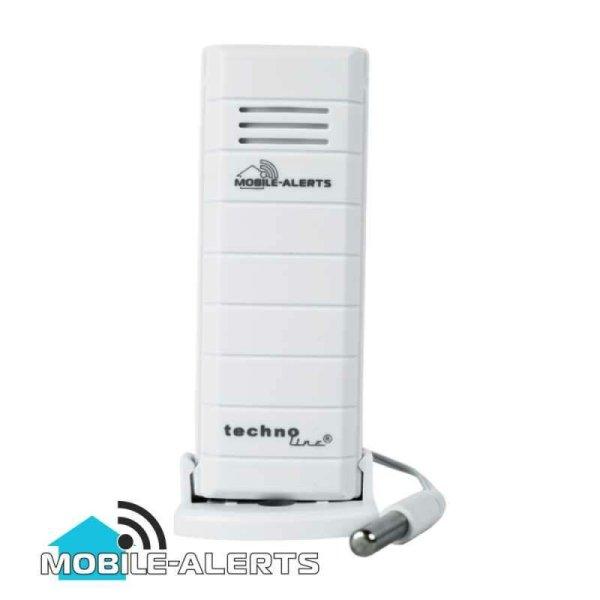 Technoline MA10101 hőmérséklet érzékelő, Mobile Alerts okos otthon
rendszerhez, kábeles vízálló érzékelő szondával
