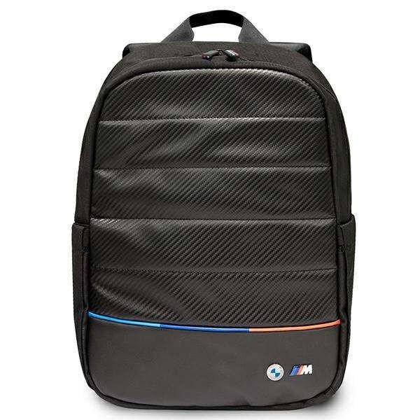 BMW Bag BMBP15COCARTCBK 16 inch fekete Carbon Tricolor laptoptáska