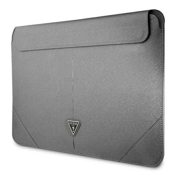 Guess Saffiano Triangle Logo Sleeve - Notebook tok 16