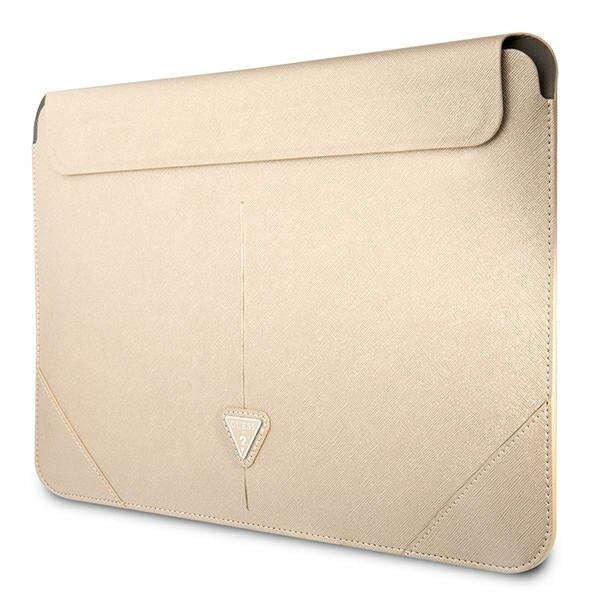 Guess Saffiano Triangle Logo Sleeve - Notebook tok 16