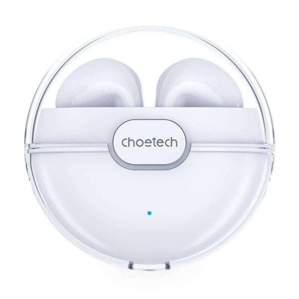 Choetech BH-T08 AirBuds TWS Bluetooth fülhallgató fehér