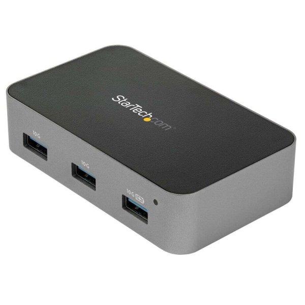 StarTech.com 4 portos USB-C HUB fekete (HB31C4AS)