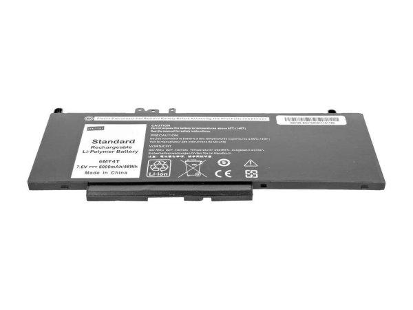 Mitsu Dell Latitude E5470, E5570  7.6V 6000 mAh 46 Wh Li-polymer notebook
akkumulátor
