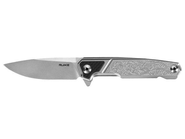 Ruike P875-S fémes rozsdamentes acél kés mintával