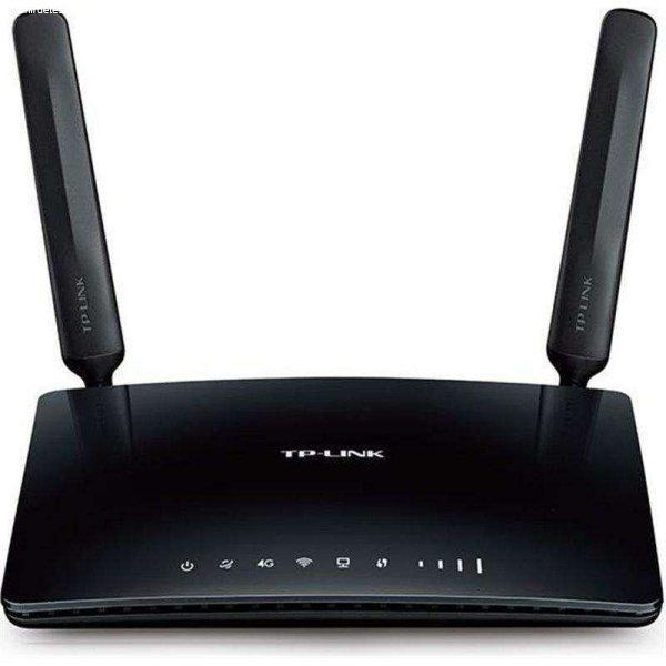 Router Wireless TP-Link ARCHER MR200, 1xLAN/WAN 10/100, 3xLAN10/100 ,3antene
WiFi interne, 2 antene 4G LTE externe, 1 SIM card slot,dual-bandAC750
(300/433Mbps), 3G/4G, Buton Wireless/Power/L