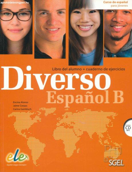 Diverso B Libro del alumno + cuaderno de ejercicios: Spanish Course for IB
Programme