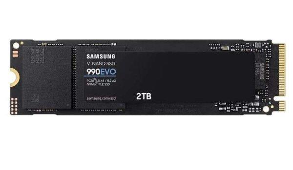 Samsung MZ-V9E2T0BW 990 EVO M.2 2 TB PCI Express 4.0 V-NAND TLC NVMe Belső SSD