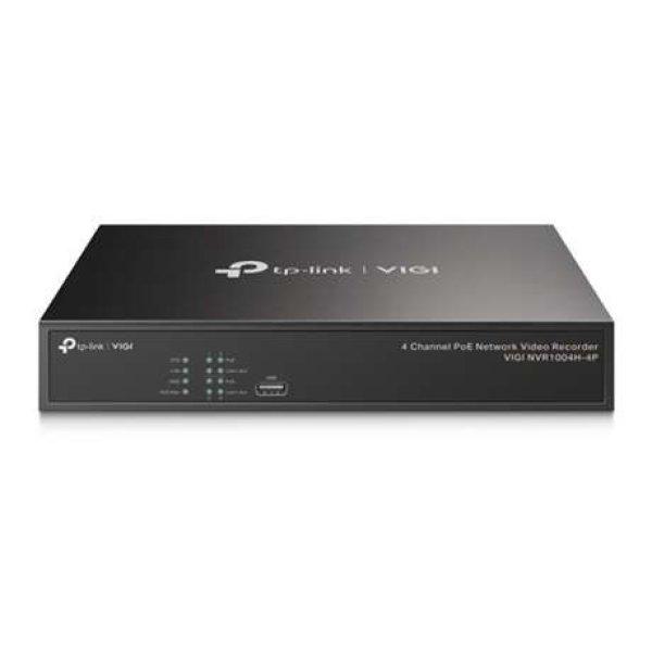 TP-LINK VIGI NVR1004H-4P 4 PoE+ csatornás hálózati videó rögzítő