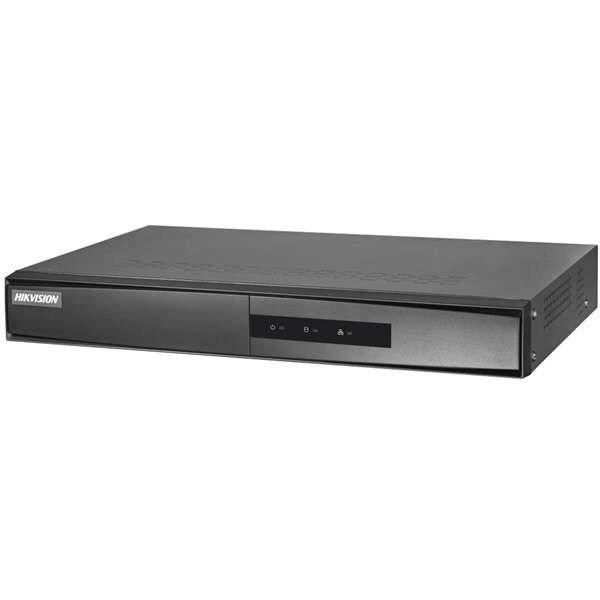 Hikvision NVR rögzítő, DS-7104NI-Q1/4P/M (4 csatorna, 40Mbps rögzítési
sávszél, H265, HDMI+VGA, 2xUSB, 1x Sata, 4x PoE)