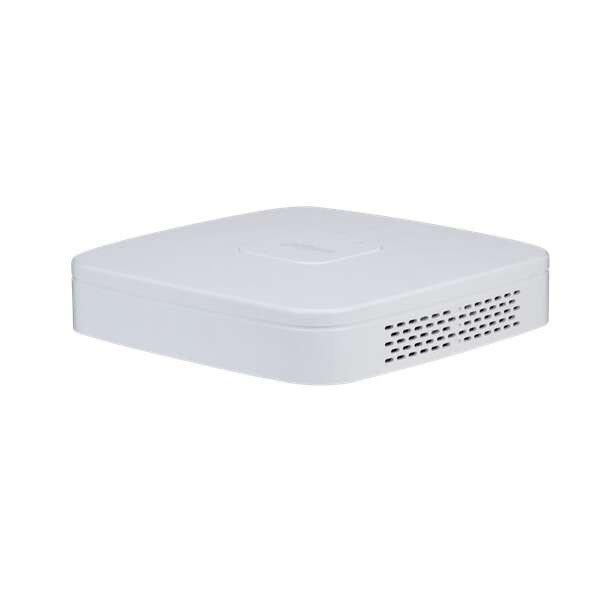Dahua NVR Rögzítő, NVR4108-4KS2/L (8 csatorna, H265, 80Mbps rögzítési
sávszélesség, HDMI+VGA, 2xUSB, 1x Sata, AI)