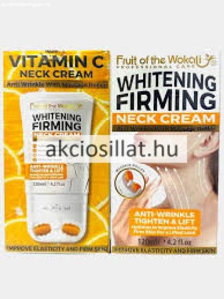 Wokali Whitening Firming Vitamin C Neck Cream Nyakbőr Feszesítő Krém 120ml