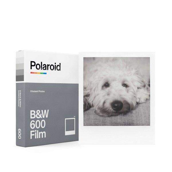 Polaroid fekete-fehér 600 Film, fotópapír fehér kerettel, 600 és i-Type
kamerához, 8db instant fotó
