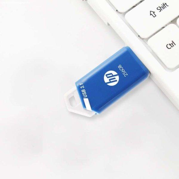 HP x755w USB flash meghajtó 256 GB USB A típus 3.2 Gen 1 (3.1 Gen 1) Kék,
Fehér