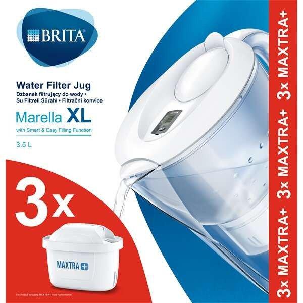 Brita Marella BRH1039273 vízszűrő kancsó szett fehér