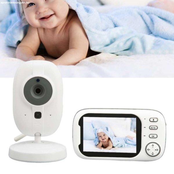 Babafigyelő és vezeték nélküli audio-video kamera babafelügyelethez Spy®
HD XXL 3,2 hüvelykes LCD-képernyő, hangérzékelő, infravörös éjszakai
üzemmód, visszabeszélés,