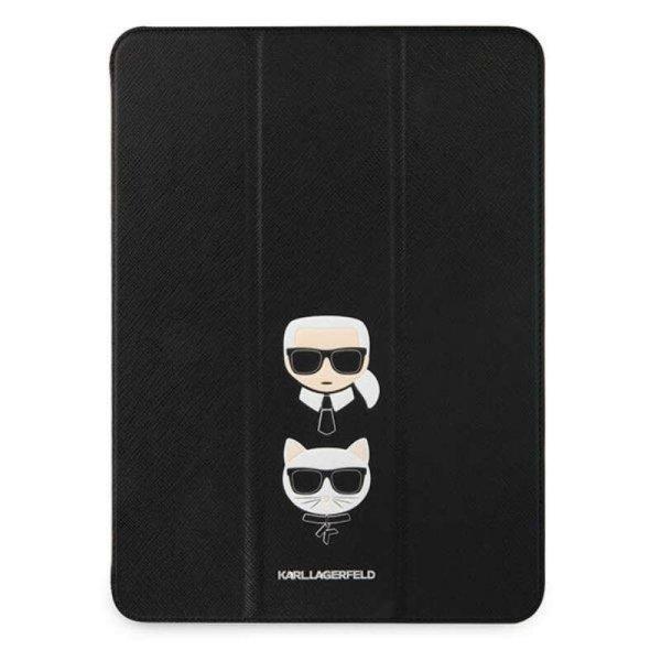 Karl Lagerfeld Saffiano Karl & Choupette fejek – iPad Pro tok, 12,9
