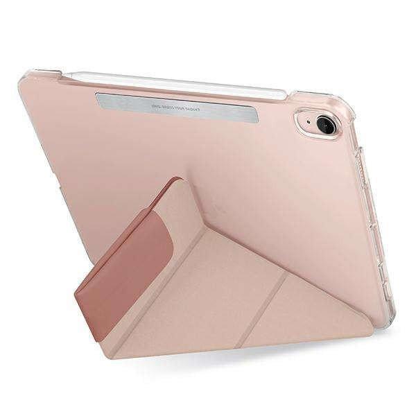 Apple iPad mini 6 - Uniq Camden aktív flip tablet tok, Rózsaszín