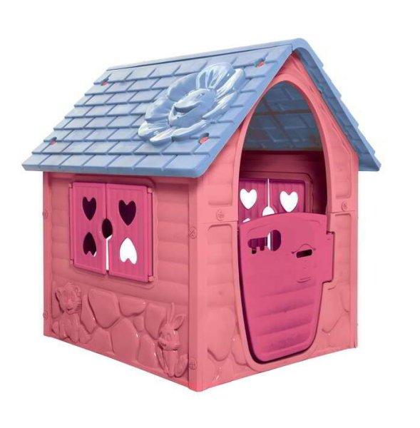 Dohány Toys: Első házam rózsaszín kerti játszóház