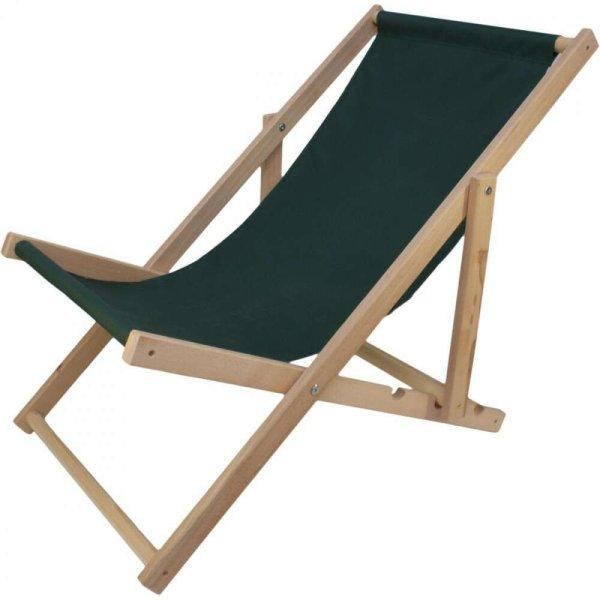 klassikus zöld fa szék