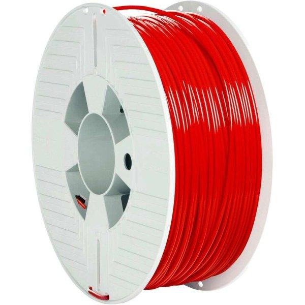 Verbatim PLA, 2.85 mm, 1 kg, Piros filament