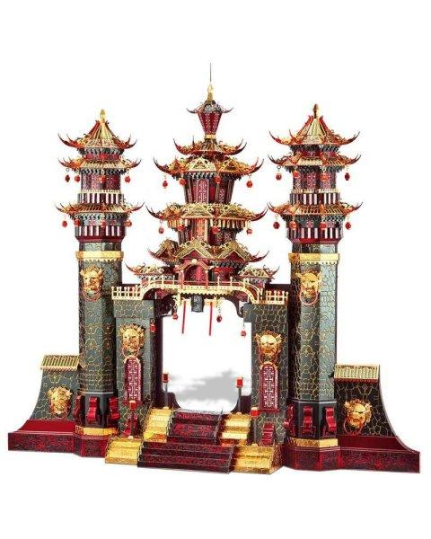 Piececool 3D Puzzle, Nantianmen South Gate of Heaven, Fém, 544 részes