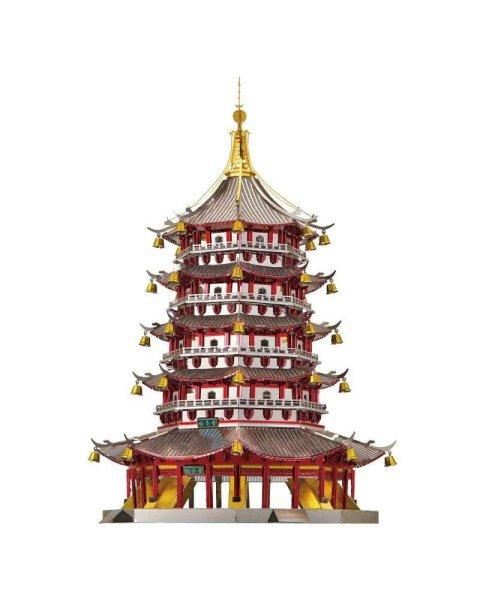 Puzzle 3D Piececool, Leifeng Pagoda, Fém, 796 piese