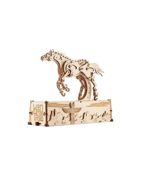 3D puzzle szerelő, Mustang szerelő, WT, fa, 628 darab