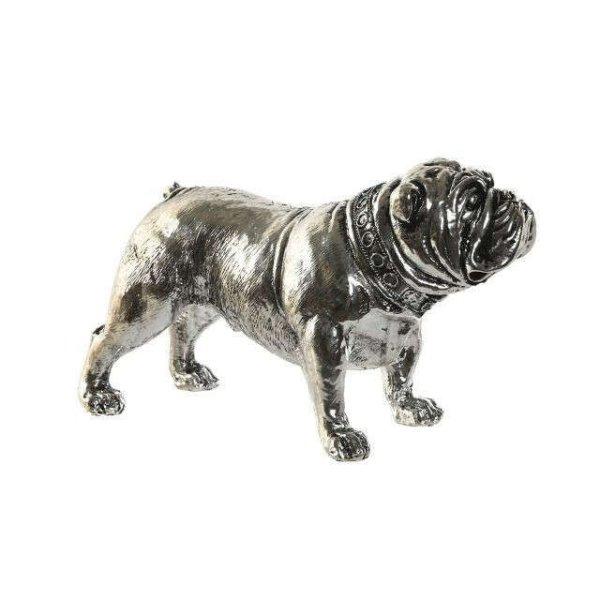 Bulldog Figura Ezüst