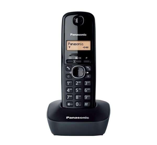 TELEFON készülék, DECT / hordozható Panasonic KX-TG1611HGH FEKETE