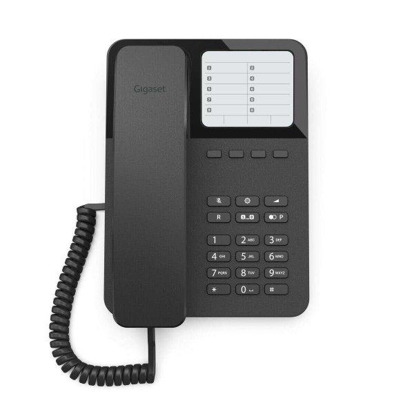 Gigaset DESK 400 Asztali Telefon - Fekete