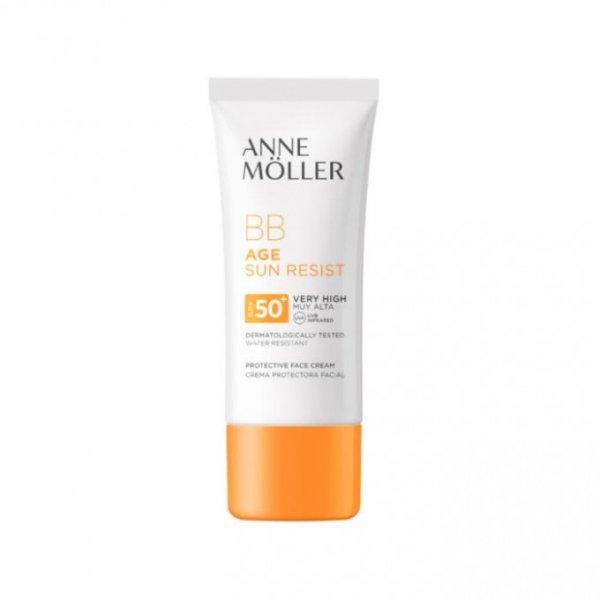 Anne Möller Védő BB krém a sötét foltok és a
bőröregedés ellen SPF 50+ Age Sun Resist (BB Cream) 50 ml