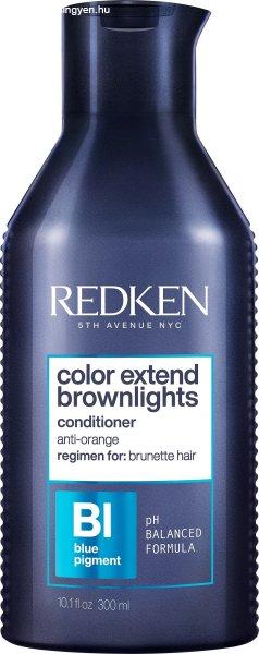 Redken Tonizáló kondicionáló barna árnyalatú
hajhoz Color Extend Brownlights (Blue Toning Conditioner) 300 ml