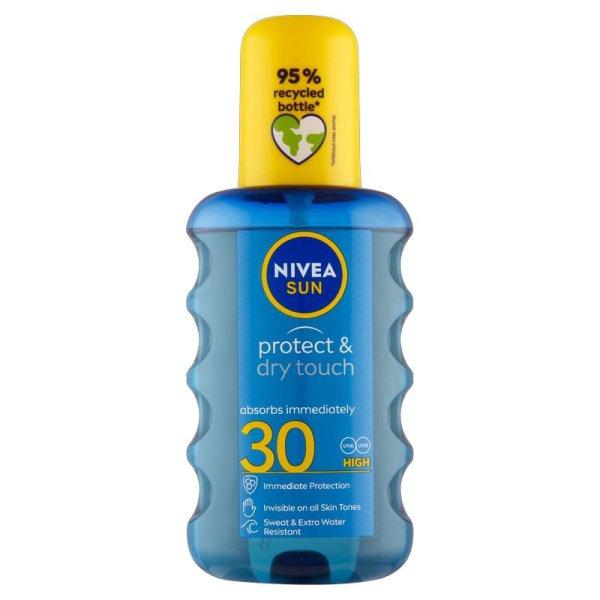 Nivea Láthatatlan napvédő spray Protect & Refresh SPF 30 200 ml