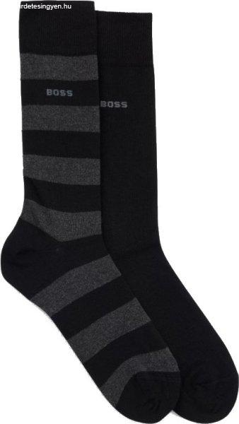 Hugo Boss 2 PACK - férfi zokni BOSS 50493216-001 43-46