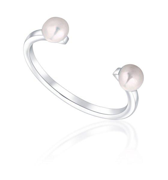 JwL Luxury Pearls Minimalista gyűrű valódi
gyöngyökkel JL0761